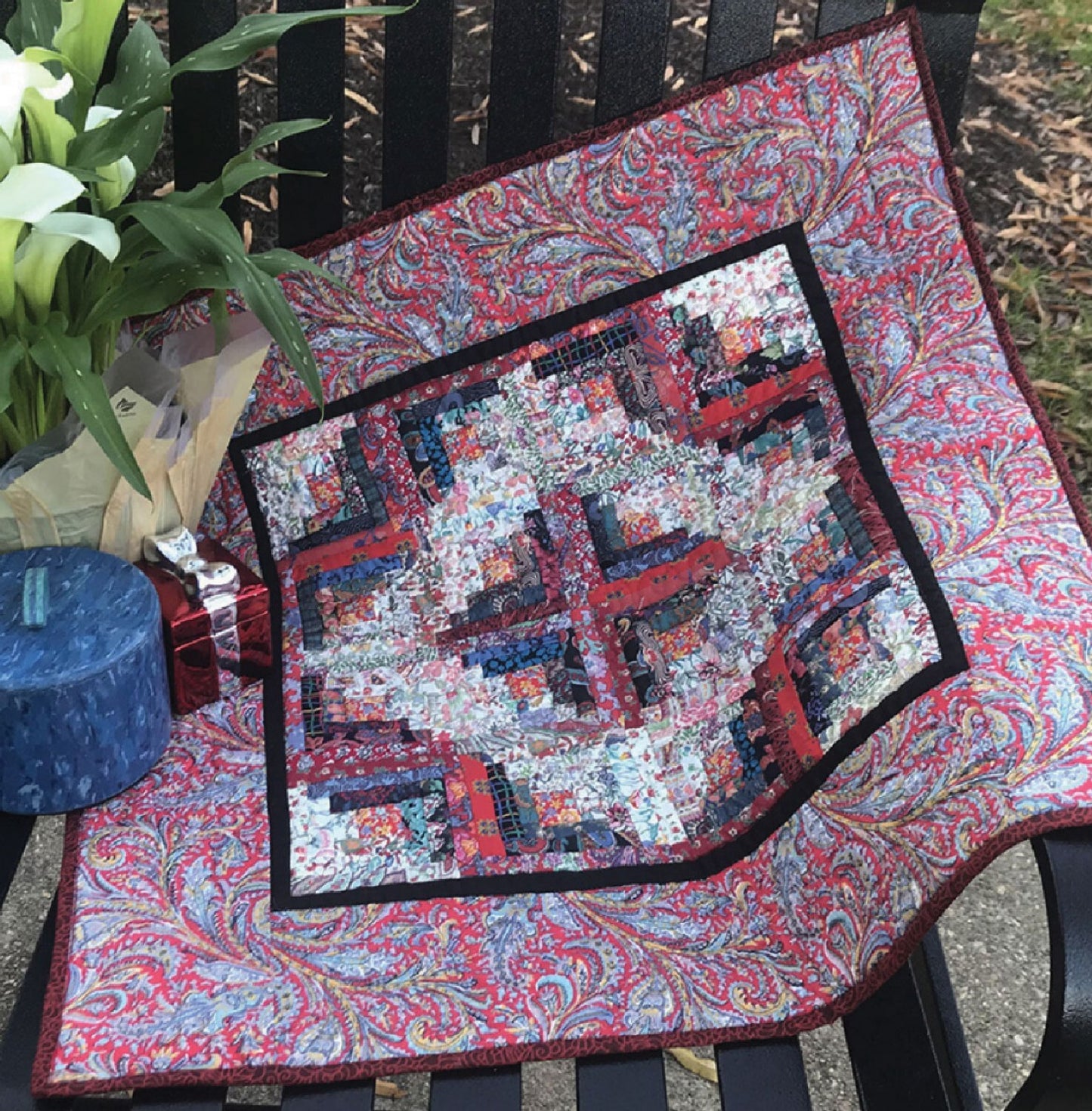 Liberty Logs from Cut Loose Press sewing and quilting product