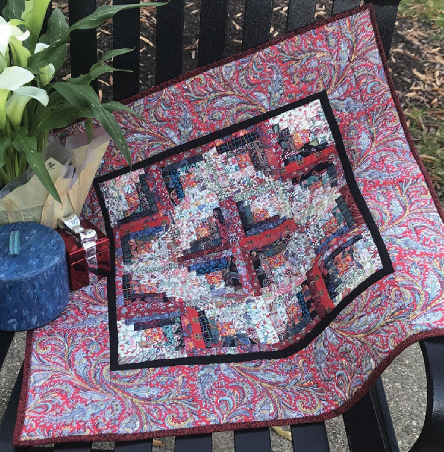 Liberty Logs from Cut Loose Press sewing and quilting product