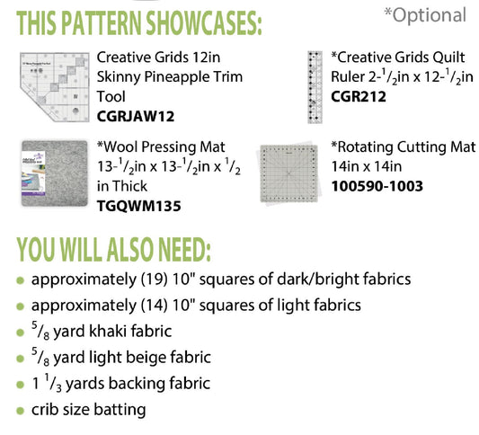 Pineapple Puzzle Quilt Pattern , quilting and craft projects