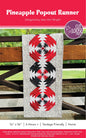 Pineapple Popout Table Runner Pattern by Cut Loose Press - front