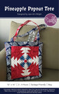 Pineapple Popout Tote Pattern by Cut Loose Press - front