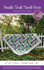 Snails Trail Mardi Gras Quilt Pattern by Cut Loose Press - front