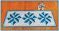 Seasonal Runner-Winter Pattern , quilting and craft projects