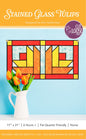 Stained Glass Tulips Runner Pattern by Cut Loose Press - front