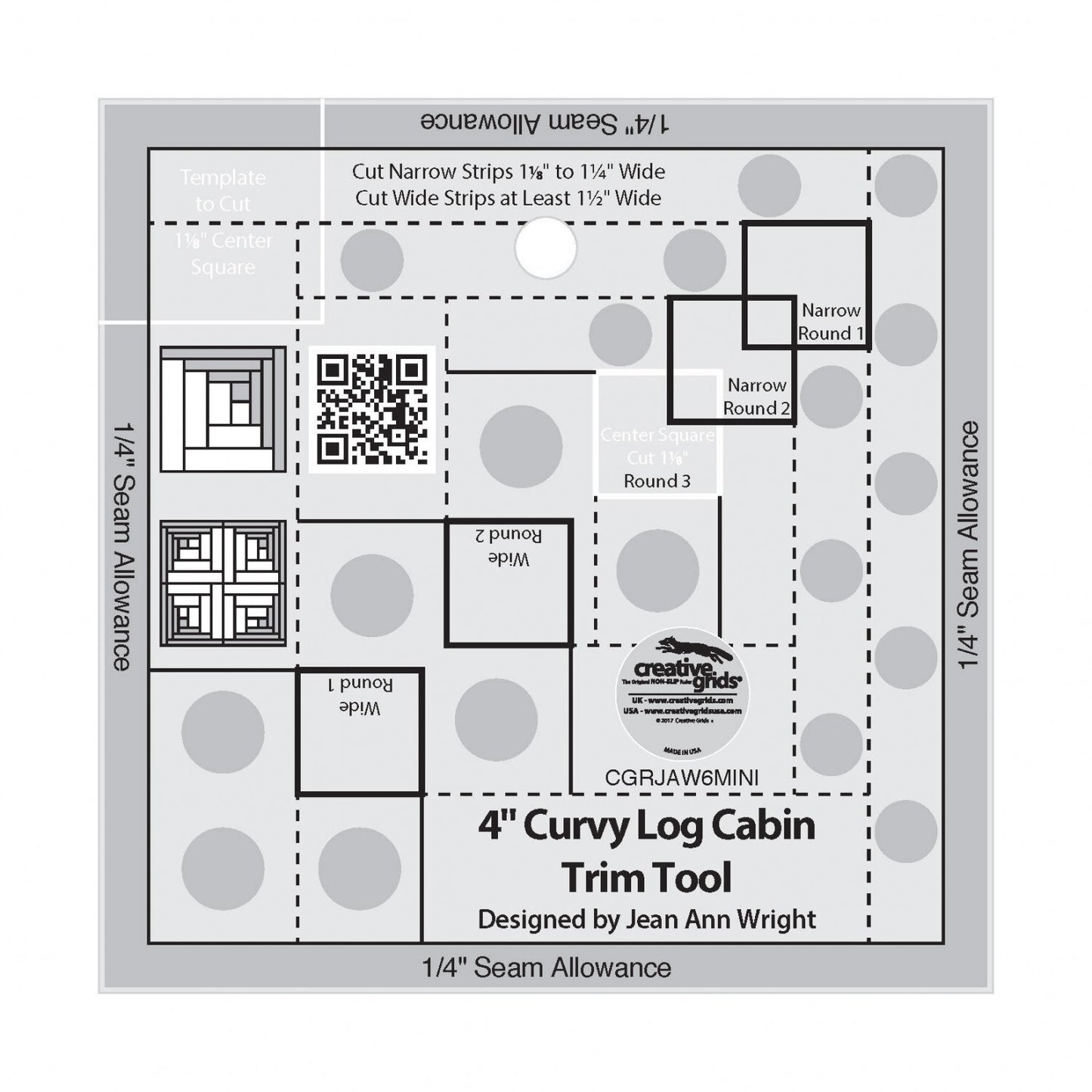 Penny Lane Wall Hanging/Table Topper Pattern , sewing and fabric marking
