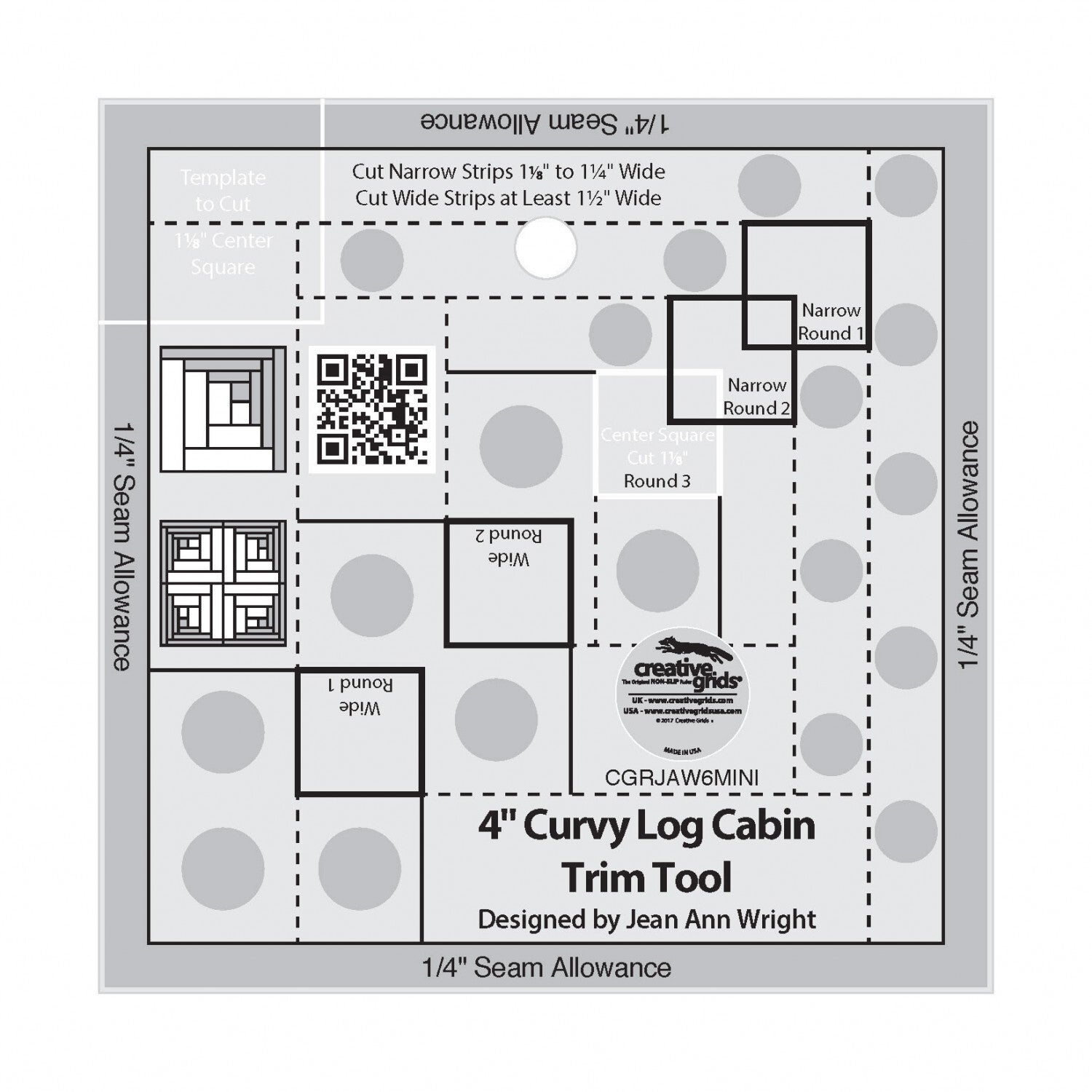 Penny Lane Wall Hanging/Table Topper Pattern , sewing and fabric marking