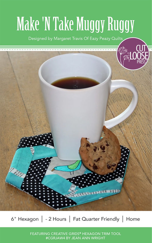 Make N Take Muggy Ruggy Pattern by Cut Loose Press - front