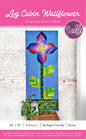 Log Cabin Wallflower Wallhanging Pattern by Cut Loose Press - front