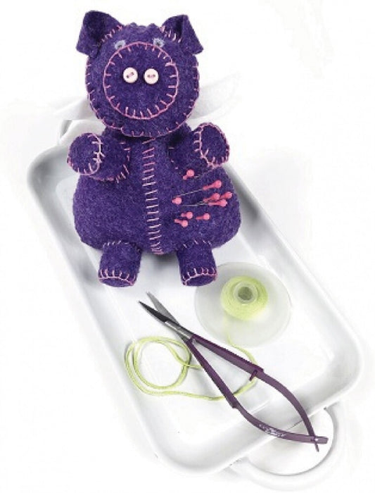 Penelope Pig Pincushion Pattern , sewing and fabric marking