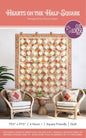 Hearts on the Half Square Quilt Pattern by Cut Loose Press - front