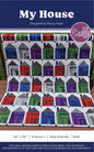 My House Quilt Pattern by Cut Loose Press - front