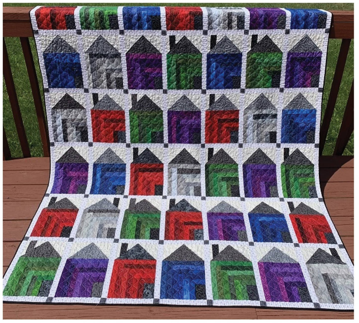 My House Quilt Pattern , quilting and craft projects