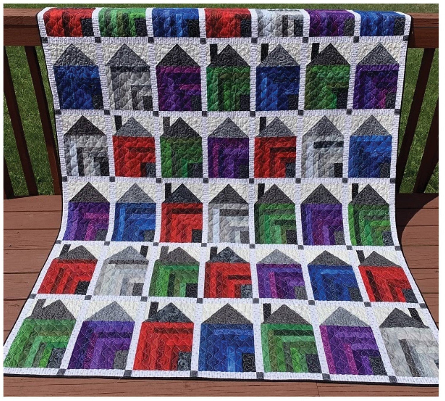 My House Quilt Pattern , quilting and craft projects