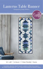 Lanterns Table Runner Pattern by Cut Loose Press - front