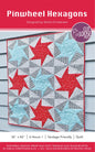Pinwheel Hexagons Quilt Pattern by Cut Loose Press - front