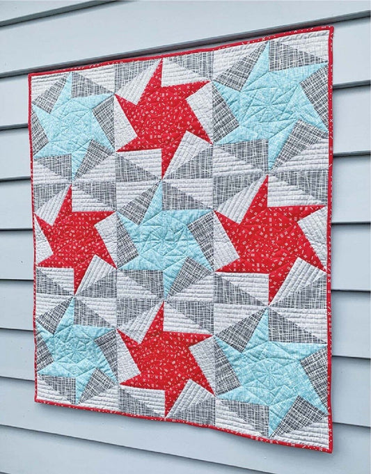 Pinwheel Hexagons Quilt Pattern , quilting and craft projects