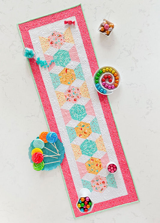 Candy Lane Table Runner Pattern , quilting and craft projects