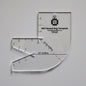 Mini Boxed Bag Template for precise cutting, marking and patchwork