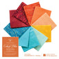Color Me Fat Quarter Bundle – Sedona 10pcs for patchwork, quilting and sewing