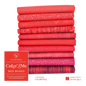 Color Me Fat Quarter Bundle - Red Roses 10pc