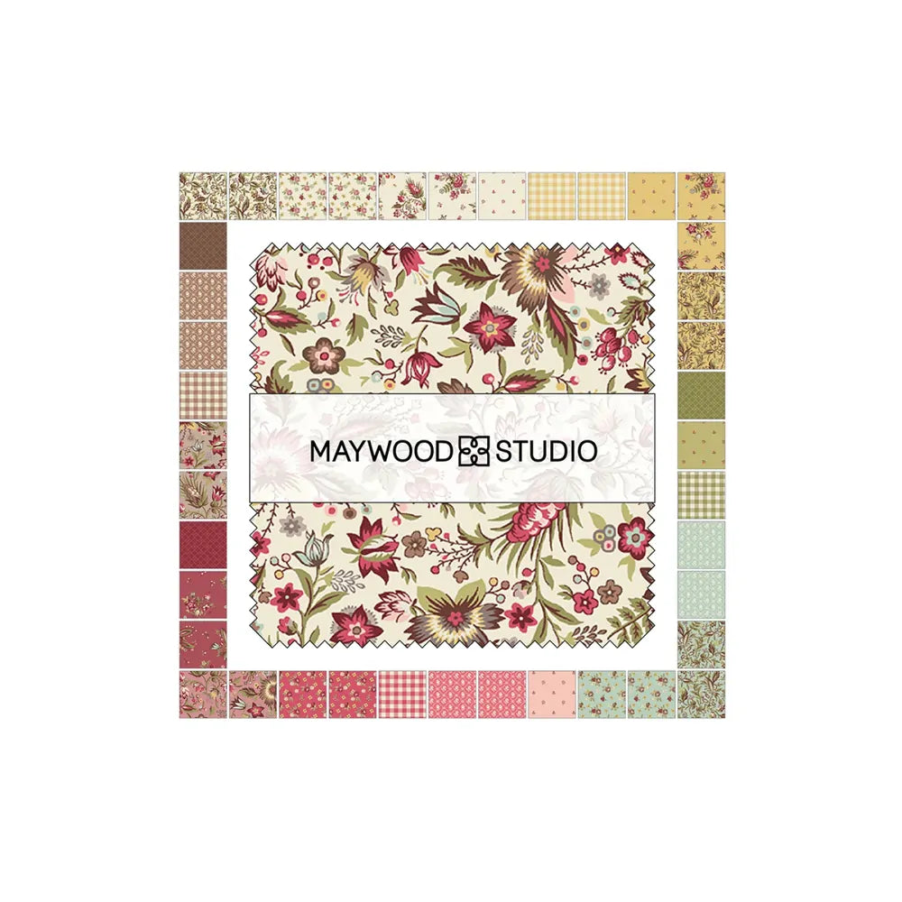 French Market - 127 mm Squares - 42pc sewing and quilting product