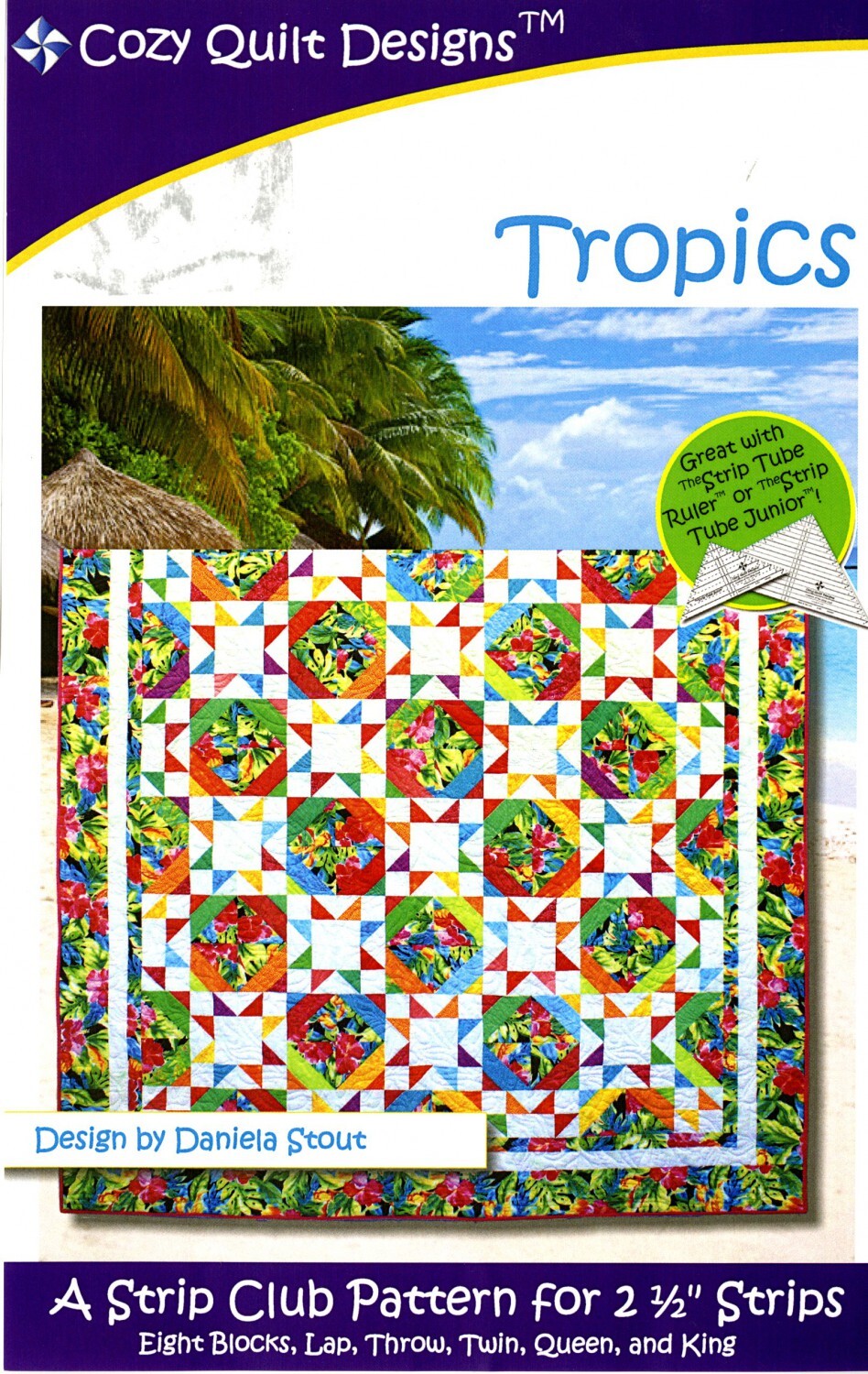 Tropics Quilt Pattern , quilting and craft projects