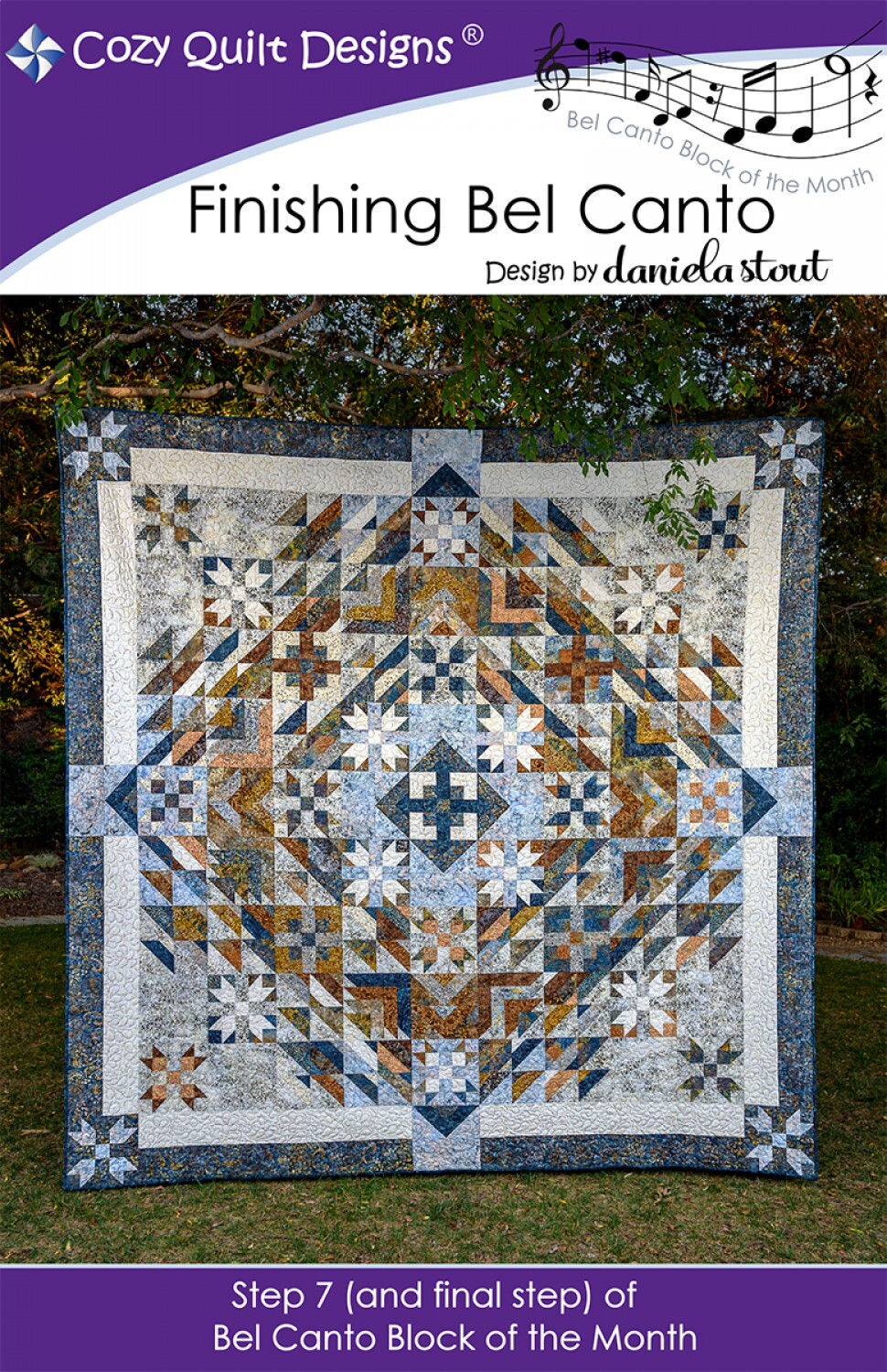 Bel Canto Step 7 Finishing Block of the Month sewing and quilting product