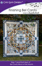 Bel Canto Step 7 Finishing Block of the Month sewing and quilting product