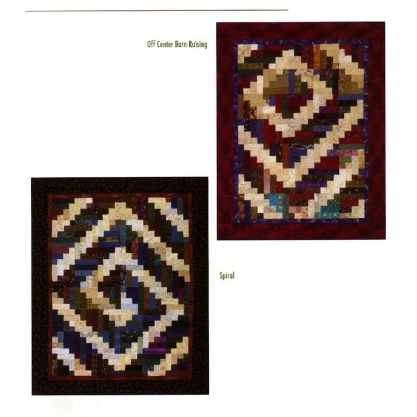 Half Log Cabin Quilts Book , quilting and craft projects