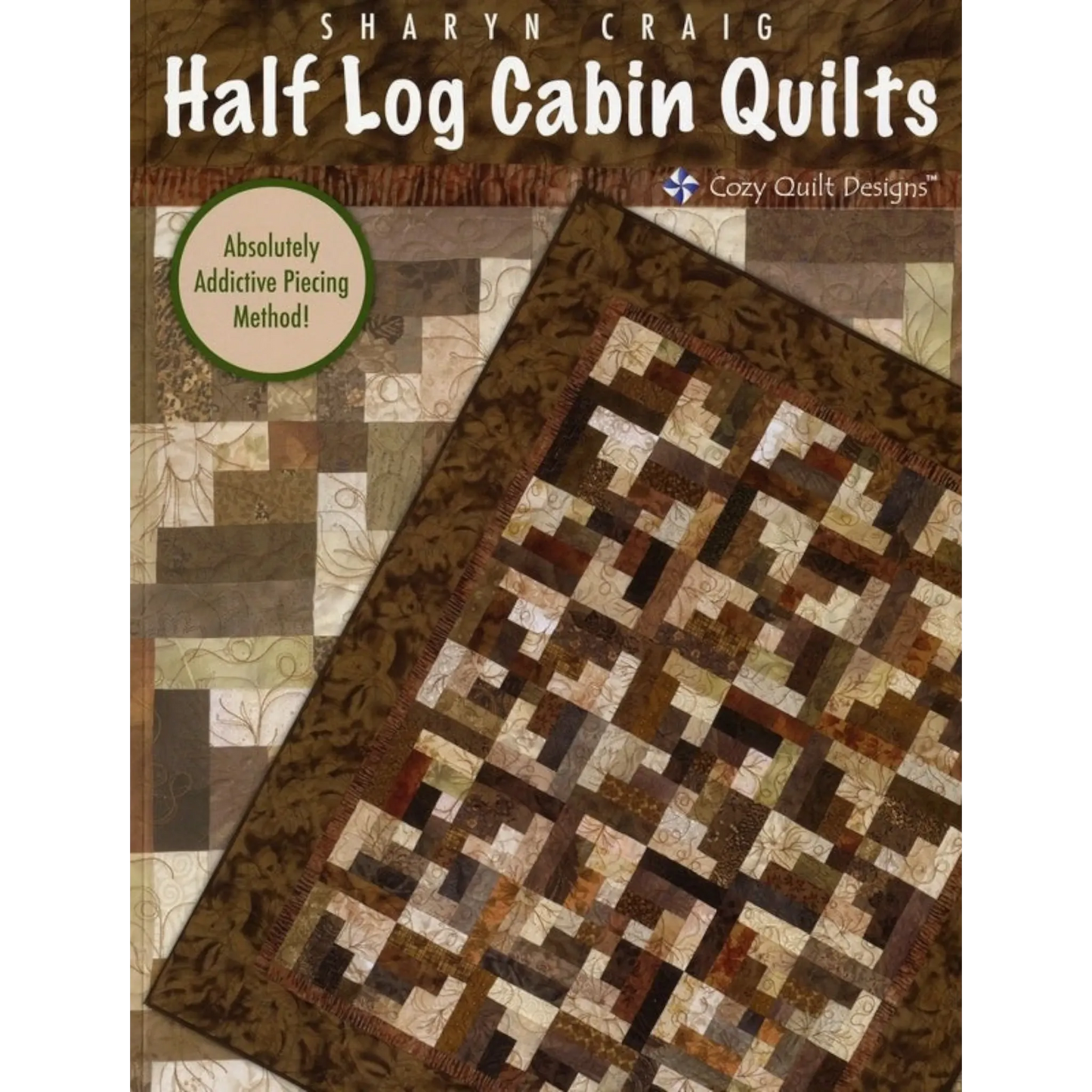 Half Log Cabin Quilts Book , quilting and craft projects