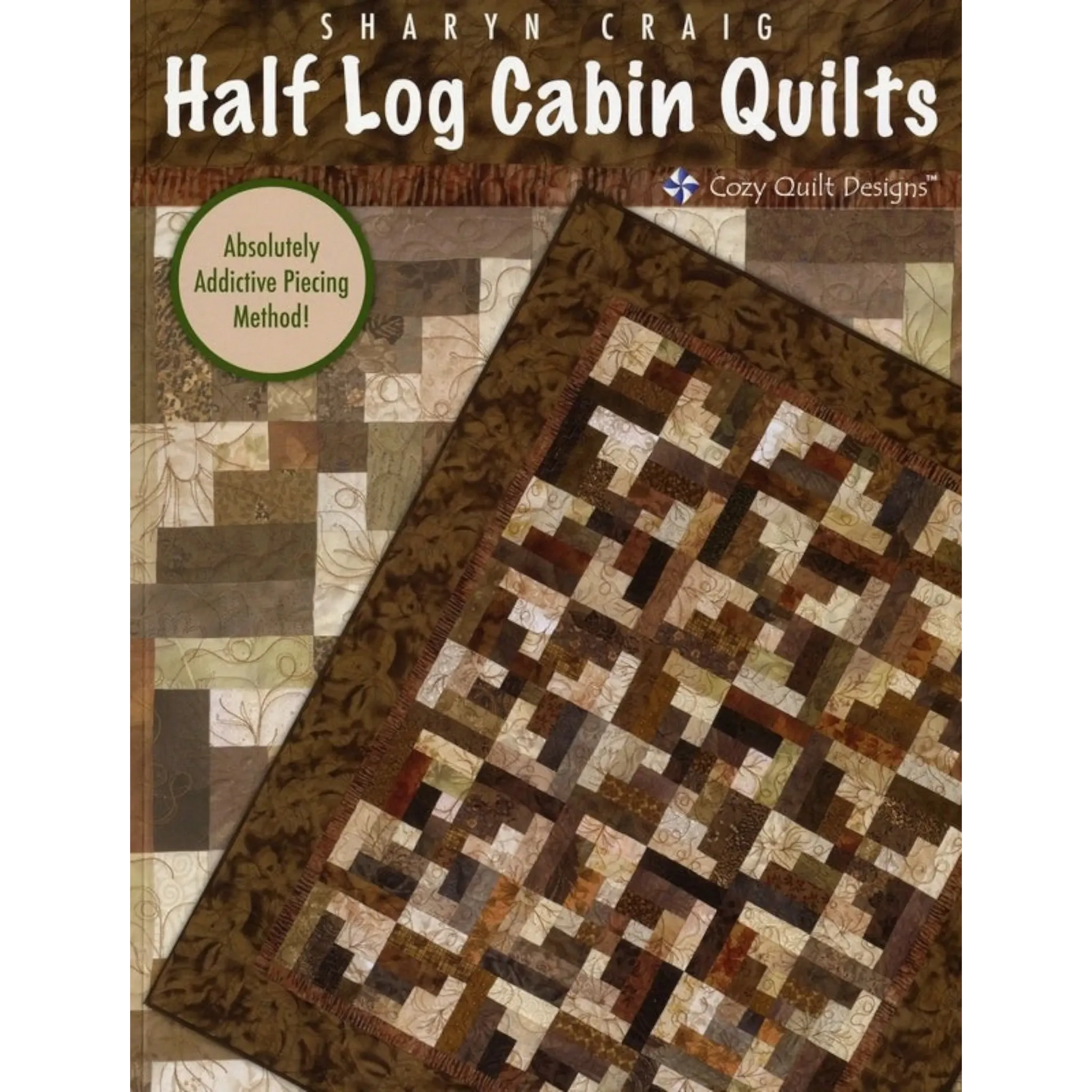 Half Log Cabin Quilts Book , quilting and craft projects