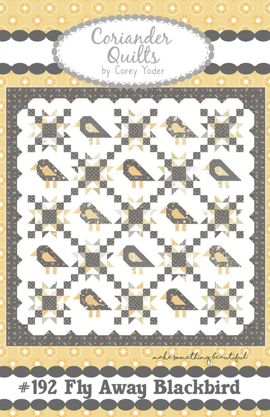 Fly Away Blackbird Pattern , quilting and craft projects