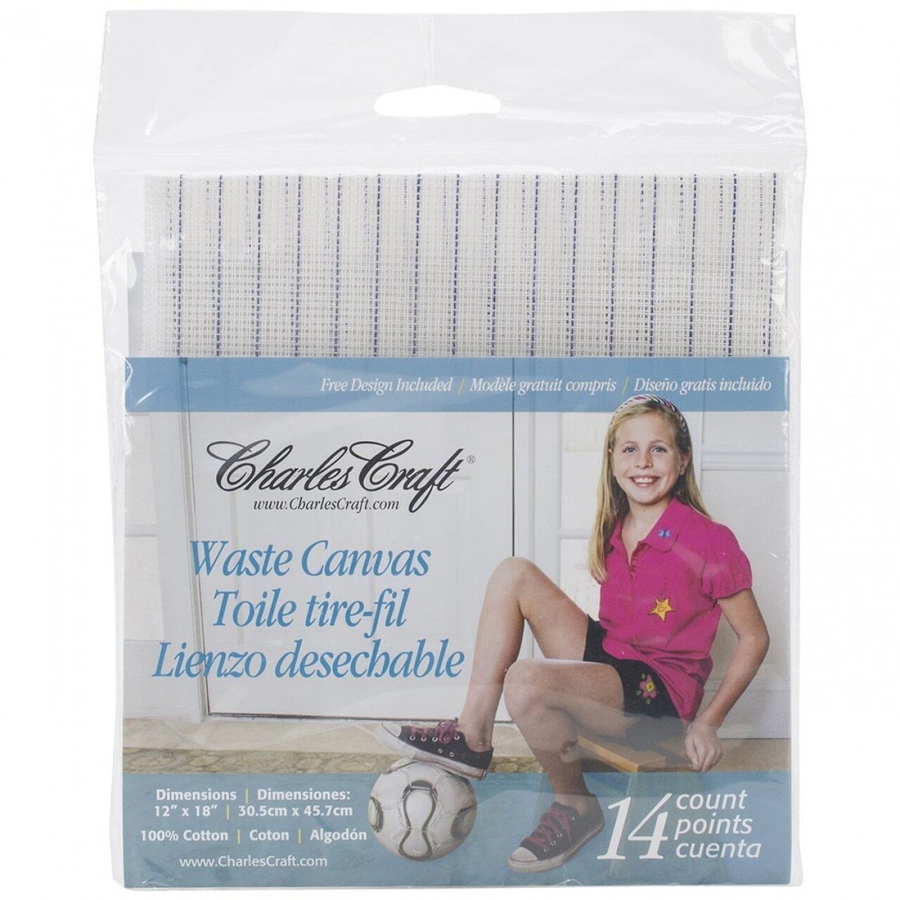 Waste Canvas 305 mm x 457 mm - 14 count for patchwork, quilting and sewing