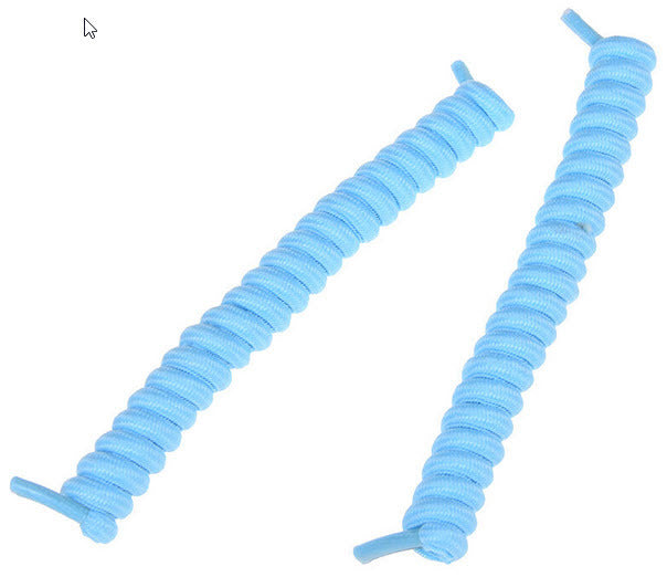 Curly Shoelaces - LT BLUE sewing and quilting product