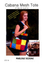 Cabana Mesh Tote Pattern for bag making, sewing and creative projects