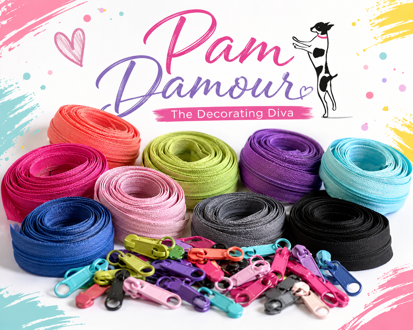 Reversible Coil Zipper - #5 - 3 Yards / 8 Slides