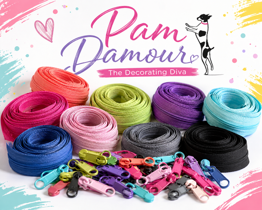 Reversible Coil Zipper - #5 - 3 Yards / 8 Slides
