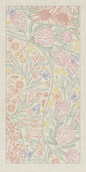 Australian Native Flowers 8 Panel - Seeded Cream