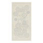 Sashiko Geometric Circles Collection – 3 Designs Cream
