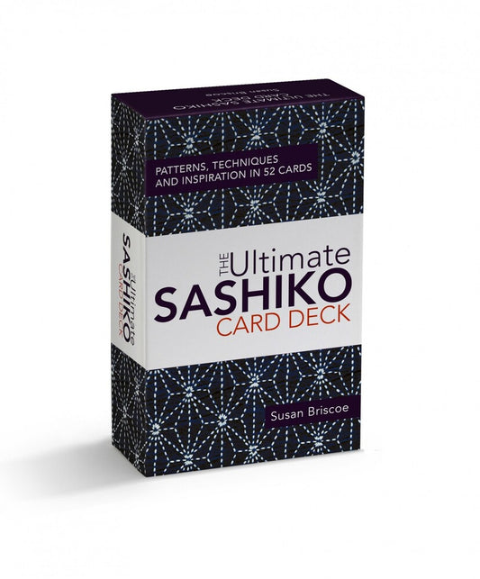 Ultimate Sashiko Card Deck , piecing and stitching