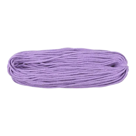 Drawstring Cotton Cording - LAVENDER for patchwork, quilting and sewing