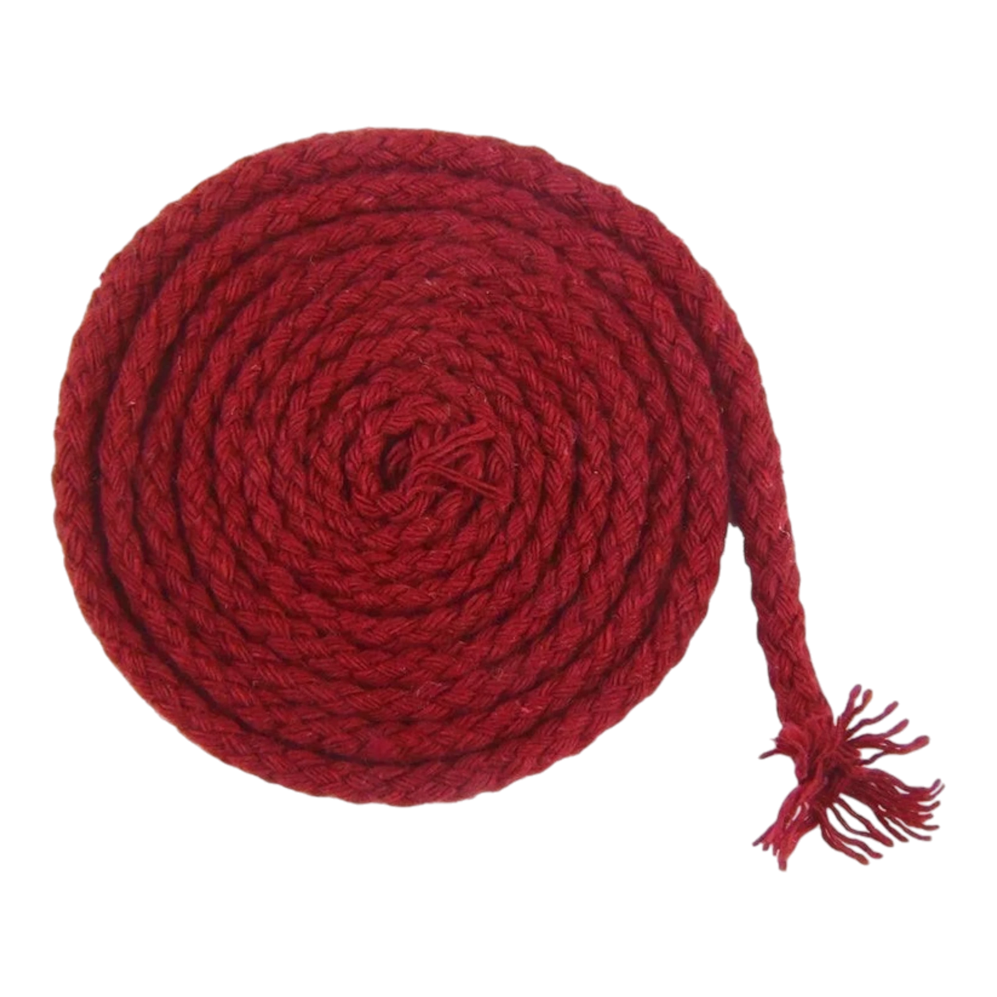 Drawstring Cotton Cording - WINE for patchwork, quilting and sewing