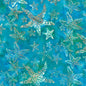 Bali Batik Alaska - Starfish Seasalt for patchwork, quilting and sewing
