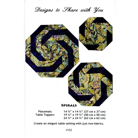 Sprirals Table Mat Pattern