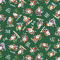 OLD MATE - Santa Toss - Green sewing and quilting product