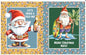OLD MATE AUSSIE CHRISTMAS SANTA SACK PANEL for patchwork, quilting and sewing