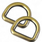 D Ring 20 mm - Antique Seamless for bag making and sewing projects