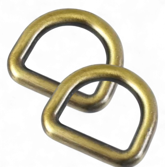 D Ring 13 mm - Antique Seamless for bag making and sewing projects