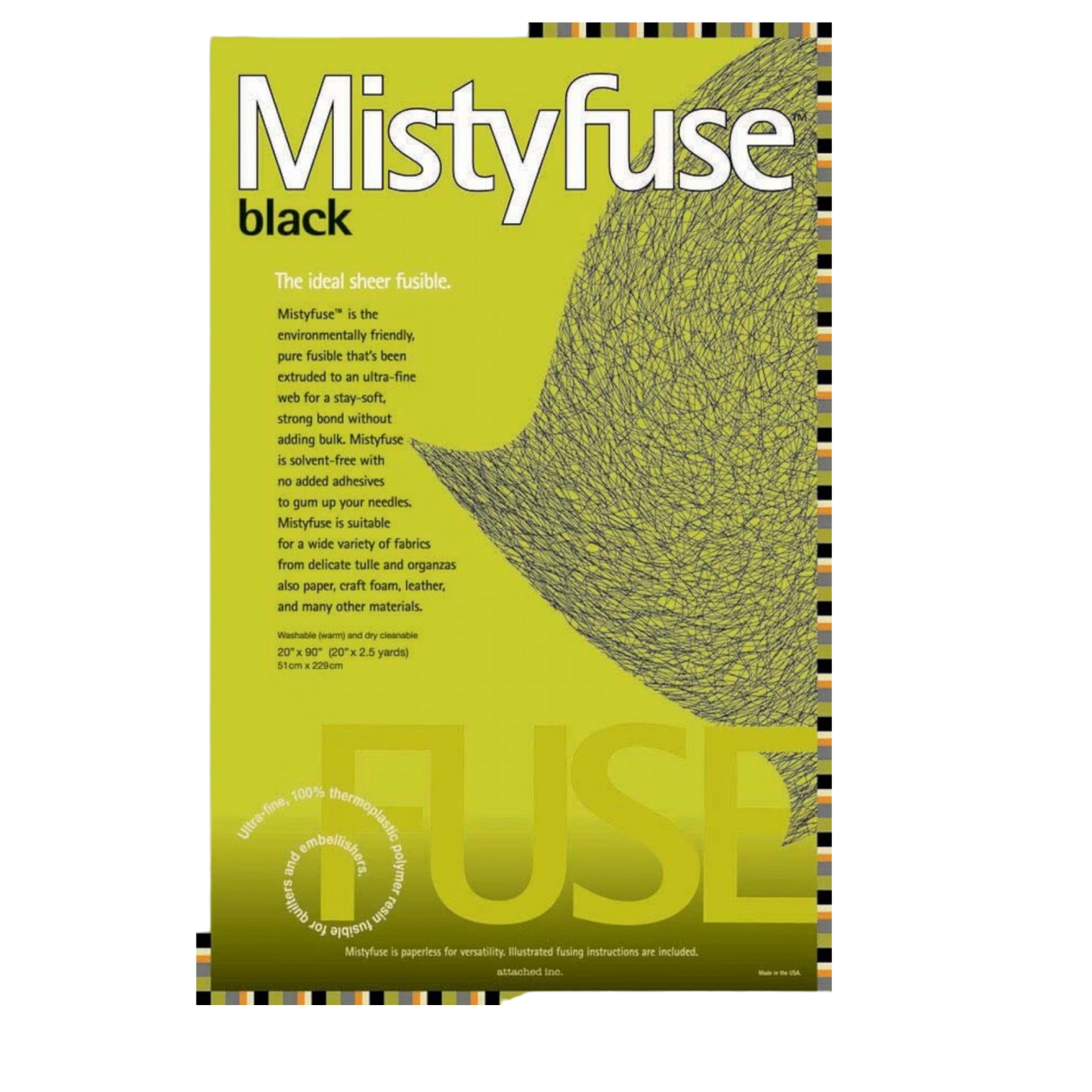 Mistyfuse White 20 x - 2286 mm sewing and quilting product