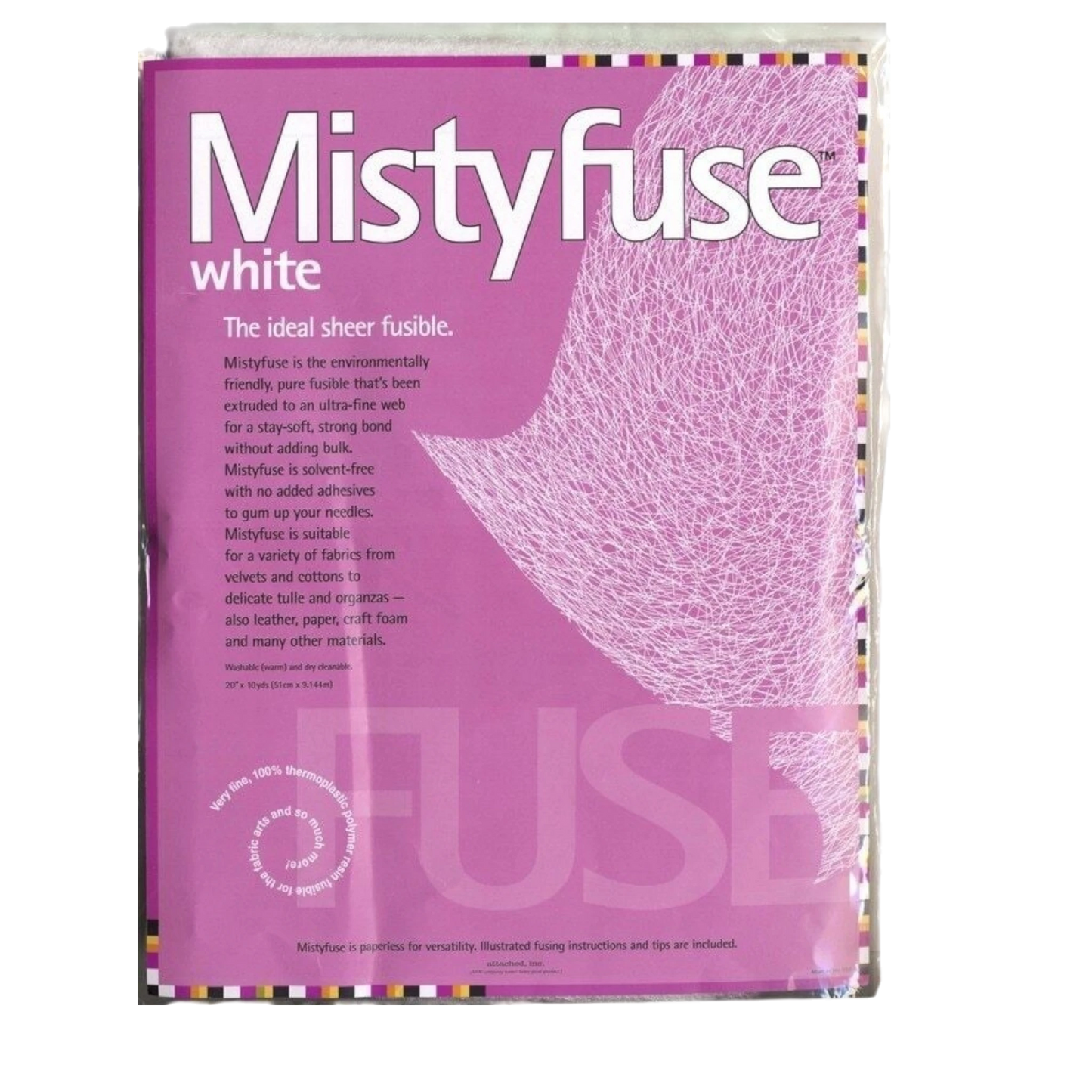Mistyfuse White 508 mm x 10 yards sewing and quilting product